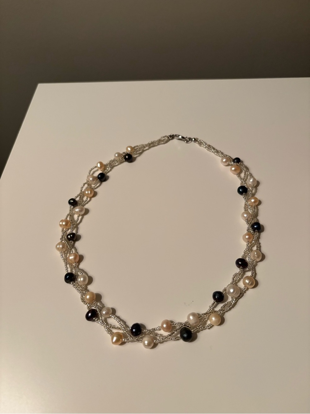 Multi-Strand Freshwater Pearl Necklace